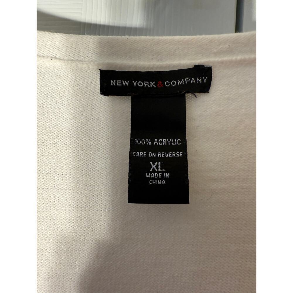 New York & Company Multicolored Women's XL Sweater Y2K - Picture 2 of 4
